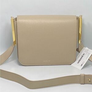DeMellier Stockholm Leather Shoulder Bag